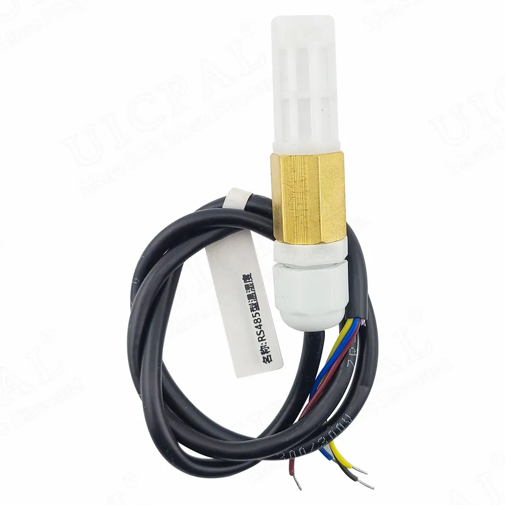 Moduł czujnika temperatury i wilgotności RS485 z sondą, kabel Modbus RTU, wodoodporny IP67, PE, PVC, metal, -40°C ° C do 85 ° Moduły czujników C 50CM — zdjęcie produktu 5