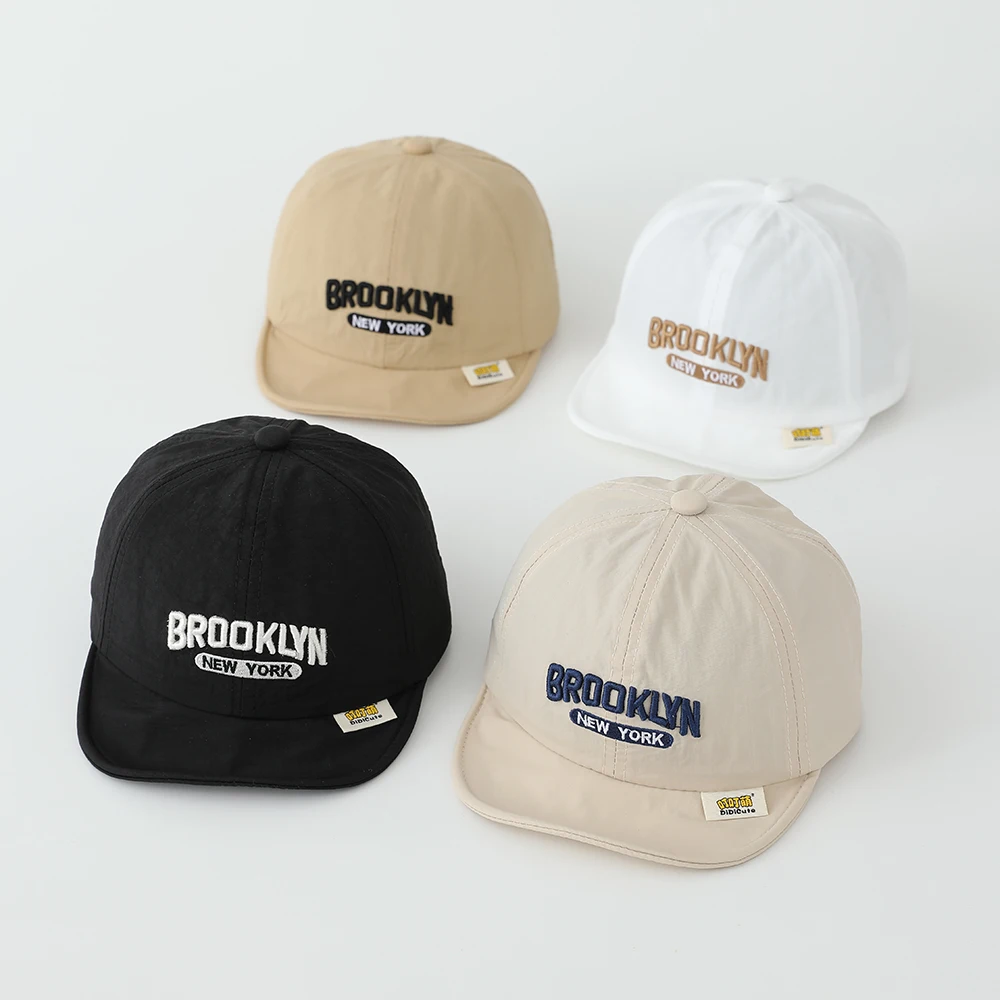 Korean-style fashionable embroidered Brooklyn New York letter quick-drying soft brim baseball cap - suitable for travel - view 5
