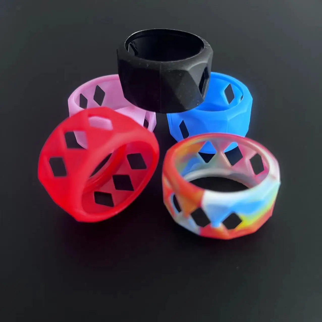 Étui de protection en silicone pour Kylin Mini Z Zeus.X Mesh Frequency Rabbit V1 V2 V3 Tool, Tube de verre à bulles, anneau de verre, le plus récent