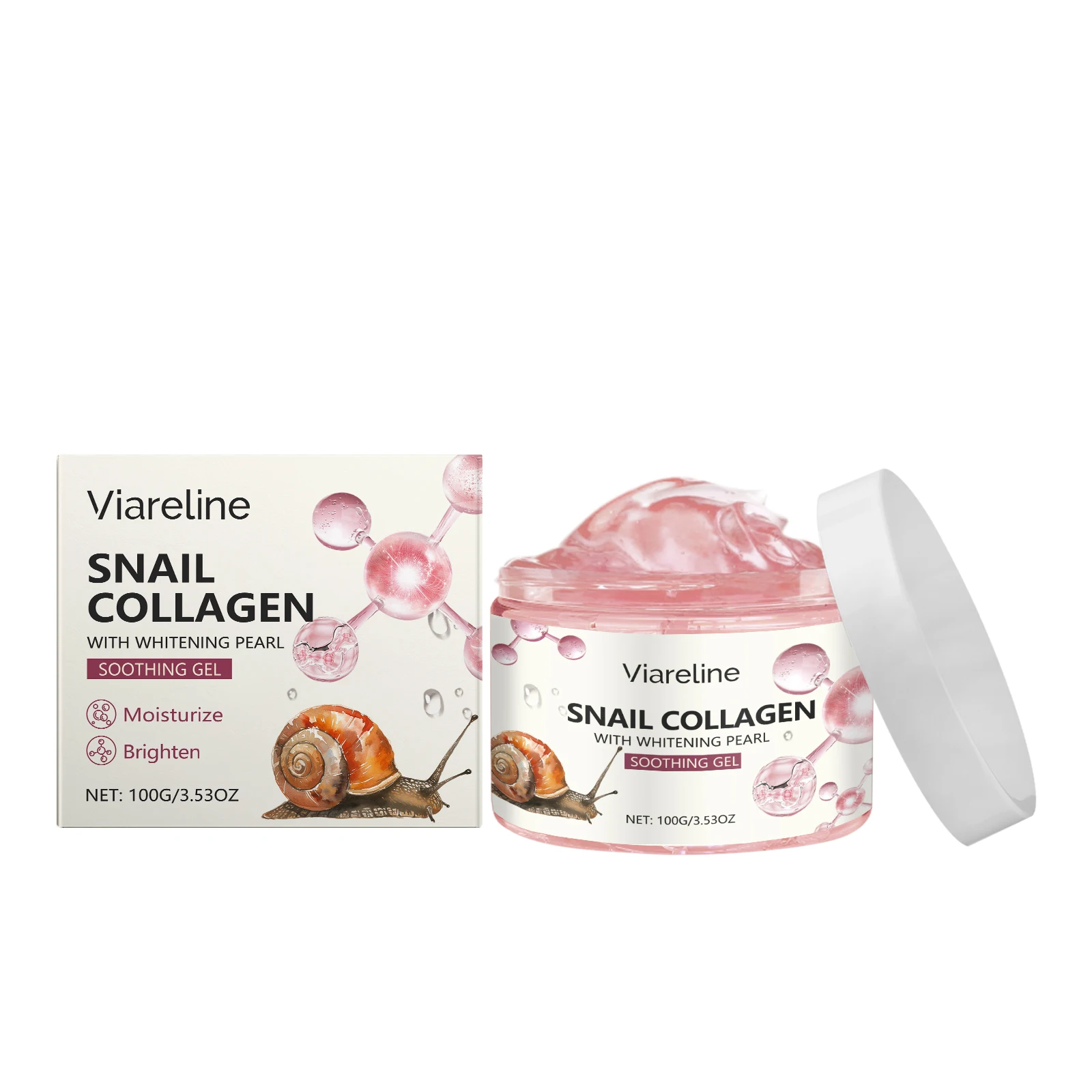 Snail Collagen Gel, Facial Serum for Skin Care