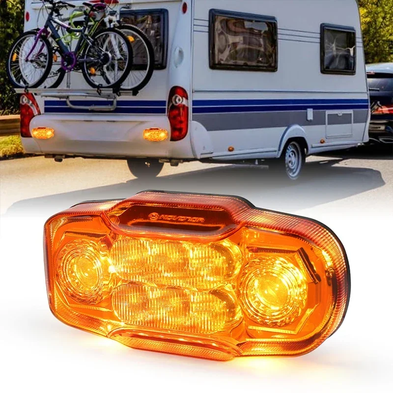 Auto Logging Light Amber LED Beacon  Magnetic Mount for  Truck Trailer Camper RV