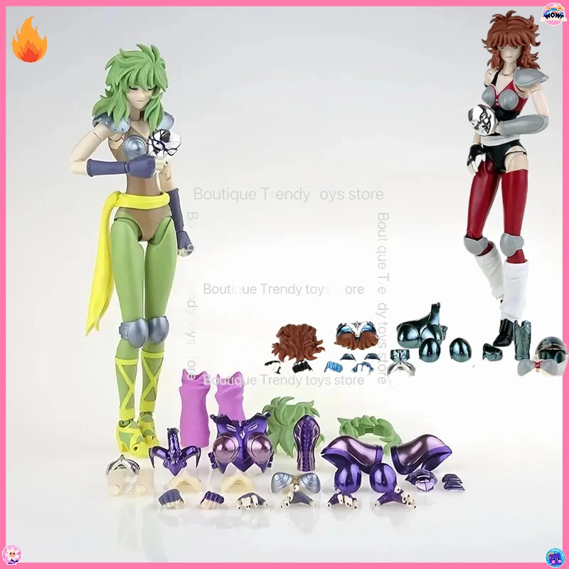 

In stock GoodTony/GT Saint Seiya Myth Cloth EX Eagle Marin Ophiuchus Shaina Silver Knights of the Zodiac Action Figure