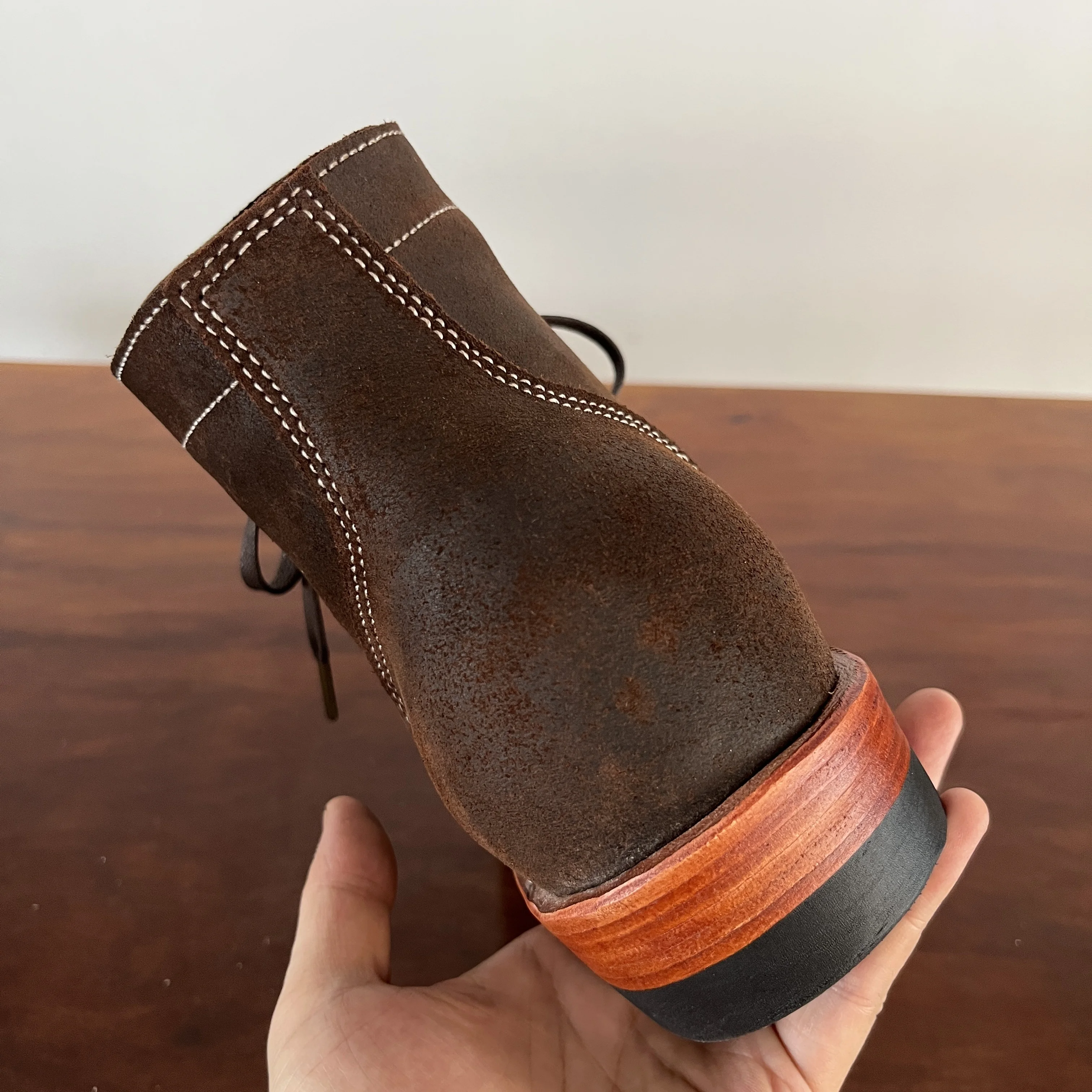 C413 RockCanRoll Size 35-52 Super Quality Genuine Italian Cow Leather Handmade Goodyear Welted Boots Custom Made Service OK - Image 3