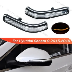 For Hyundai Sonata 9 2015-2019 Outside Rearview Mirror LED Indicator Light Side Mirror Turn Signal Lamp 87623-C3000