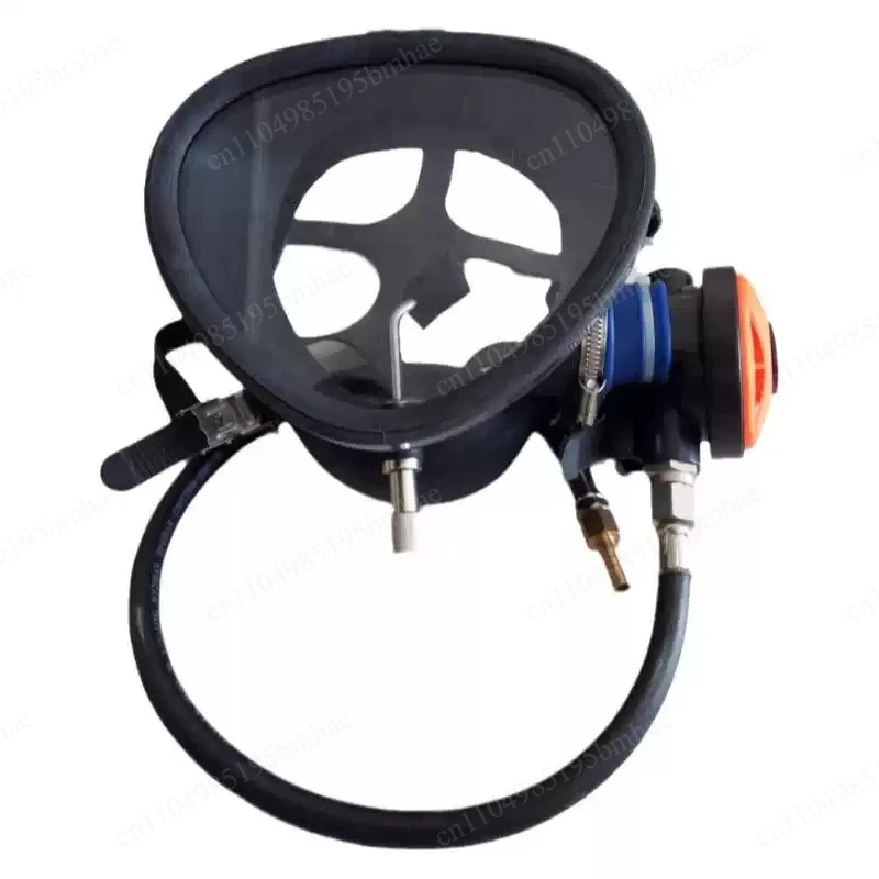 693 Diving Full Face Mask Underwater Breathing Apparatus, Dry Scuba Equipment Full Set of Goggles Mirror