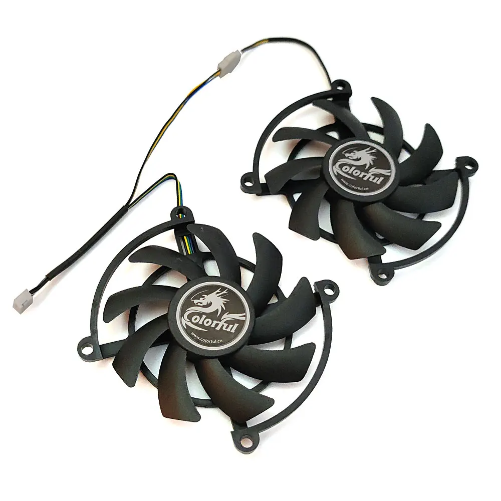 NEW 1LOT 85MM 4PIN iGame GTX 1060 GPU Fan，For Colorful iGame GTX 1060 1070 Graphics card cooling fan