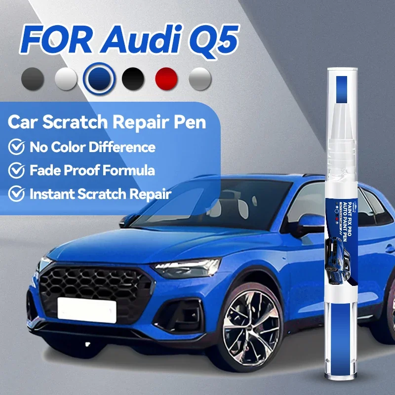 

Специализированные автомобильные аксессуары для Audi Q5 2008-2025 8R FY: Карандаш для подкраски, средство для удаления царапин, DIY, черный, белый, B
