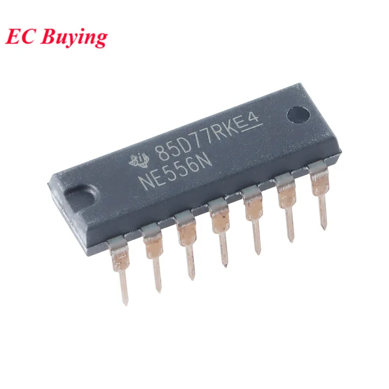 5pcs/lot NE556N DIP14 NE556 DIP 556N DIP-14 SMD NE556DR Chip Timer SOP-14 SOP14