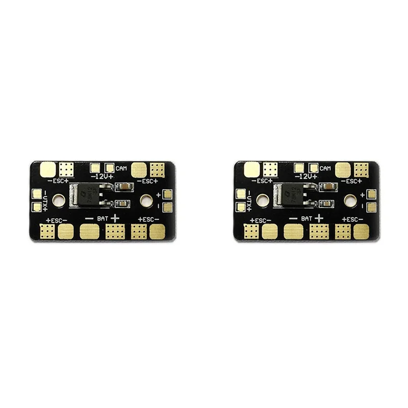 AS95-2X Mini PDB Power Distribution Board With 12V Linear Voltage Regulator DIY Parts For FPV Multicopter FPV Camera Drone