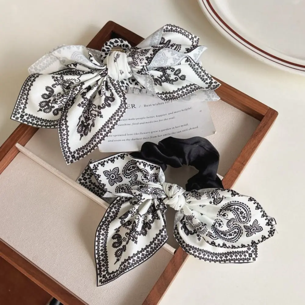 Criativo bowknot arco garra de cabelo bonito hairpin estilo francês caju flor grampo de cabelo grande garra de cabelo arco corda de cabelo diariamente