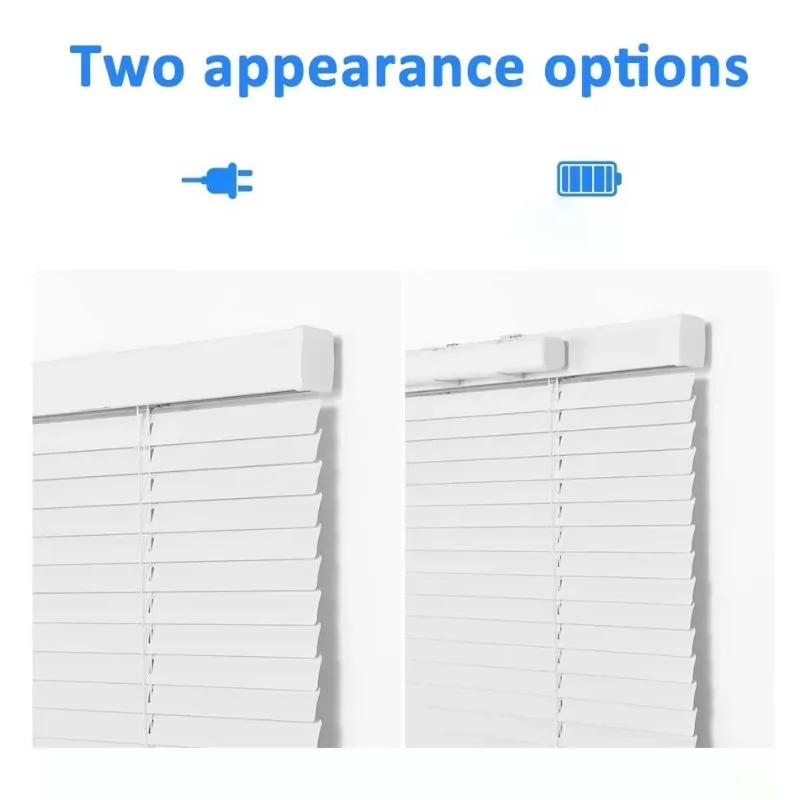 [سعر المصنع] ستائر لاسلكية أفقية أصلية من الألومنيوم للتحكم عن بعد لتزيين نافذة المكتب المنزلي