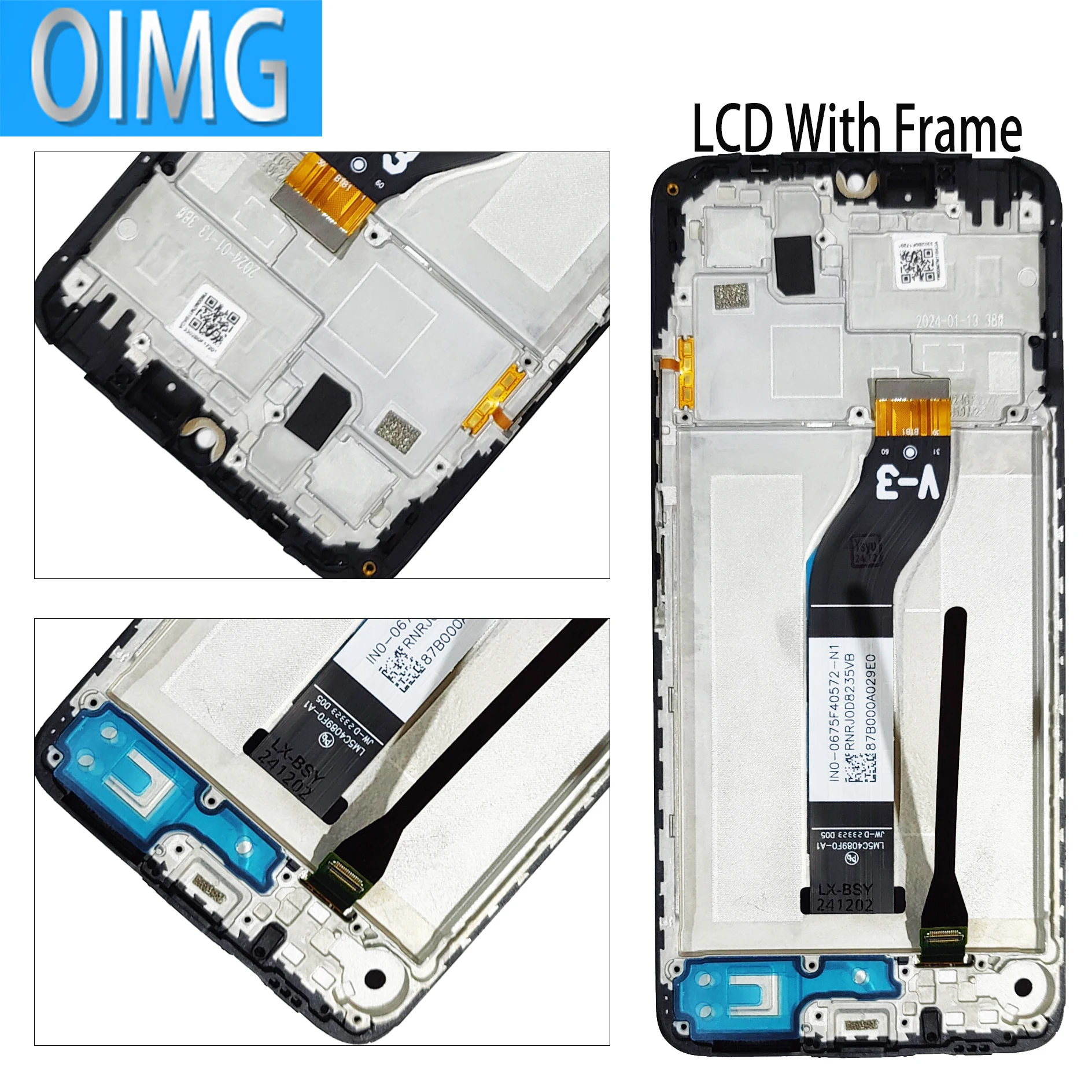 6.74 "dla Xiaomi Poco C65 oryginalny wyświetlacz LCD z ramką ekran dotykowy 2310FPCA4G 2310FPCA4I — zdjęcie produktu 6