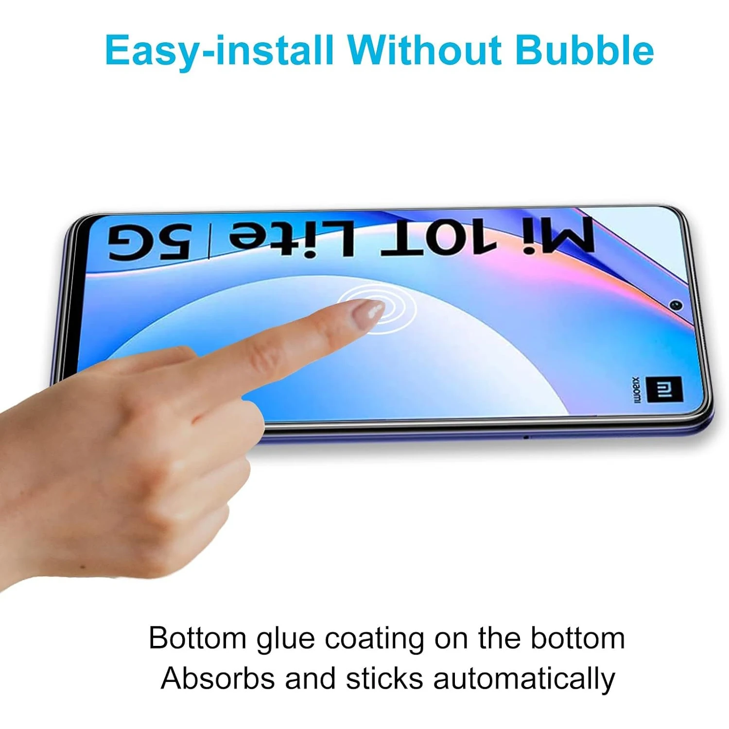 2/4Pcs Tempered Glass For Xiaomi 10T Lite 5G Screen Protector Glass Film