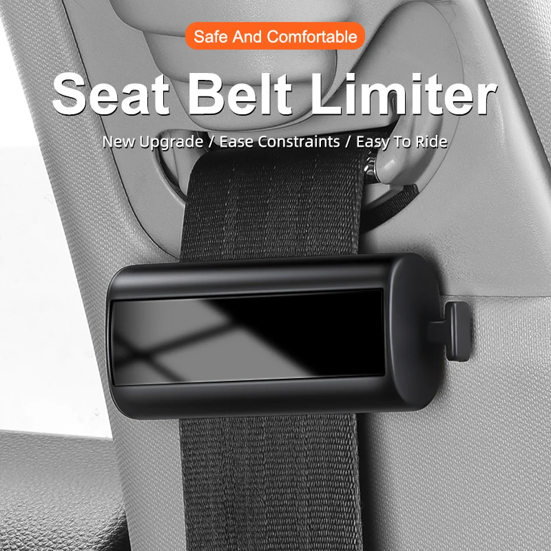 

Universal Car Safety Seat Belt Holder Limiter Anti-Slip Seatbelt Stopper Buckle Clamp Anti-Slip Fixing Clips Car Accessories