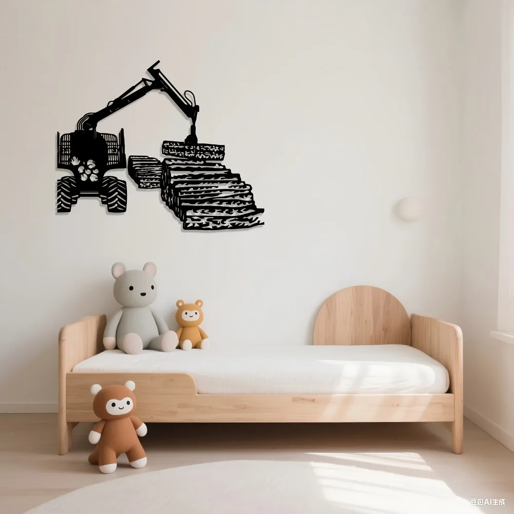 Brand Metal Wall Art Logging E - مراجعة Home Decor Brand وسعره