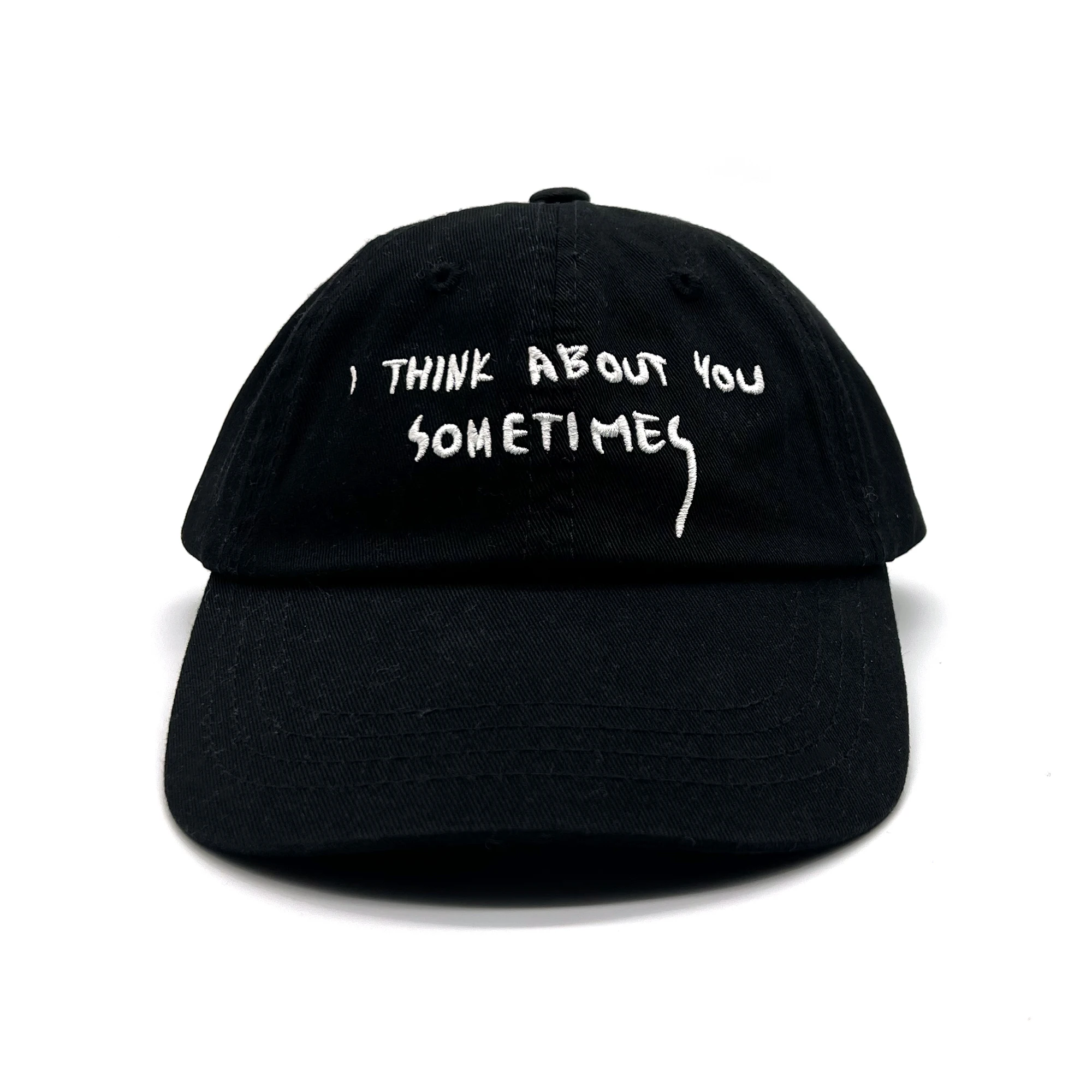 All Love Deserved Vintage Mood Cap Embroidery Dad Hat I Think About You Sometimes