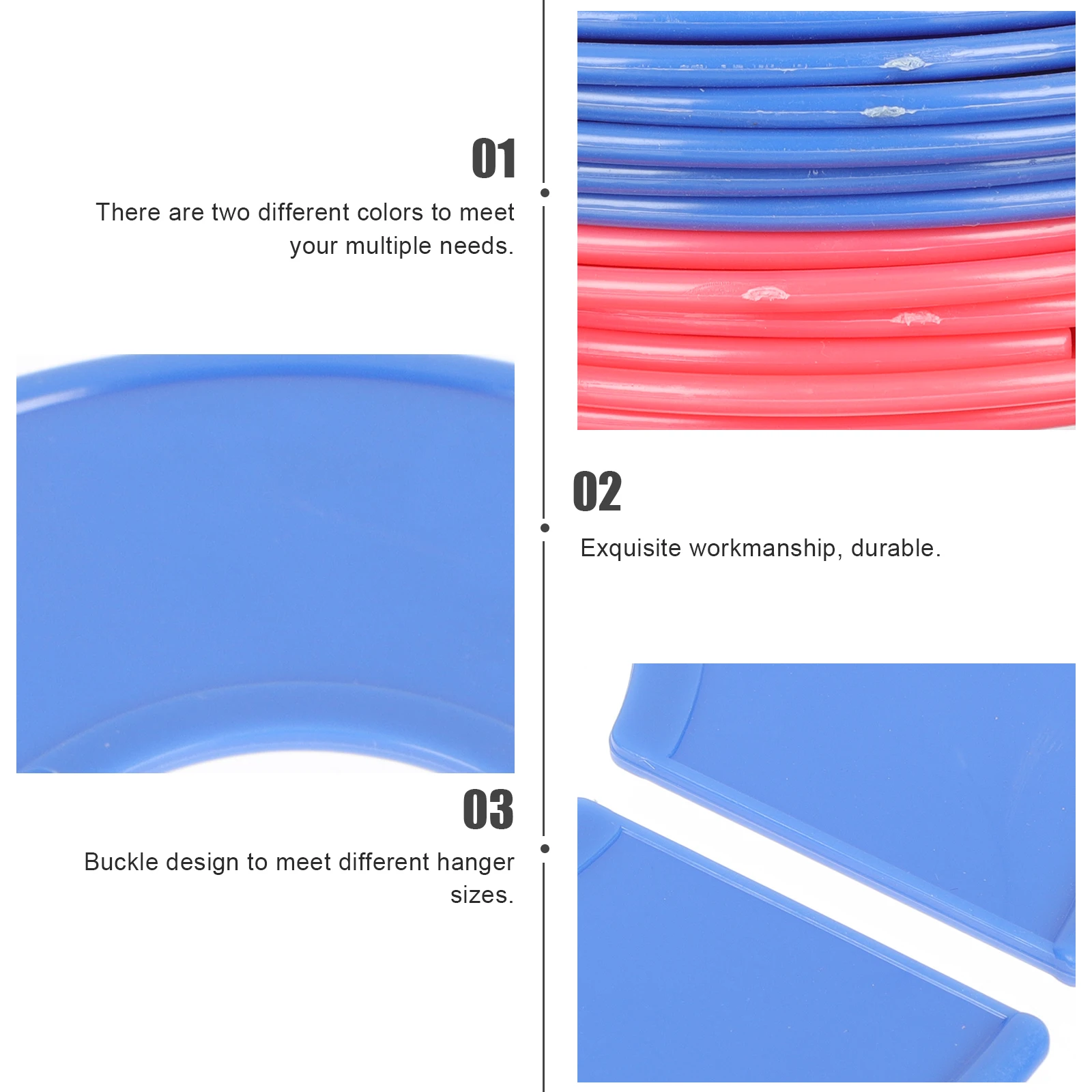 

12 PCS Hanger Separators Clothes for Closet Cut off Hangers Dividers Blank Labels Plastic Hanging Writable Garment Rack