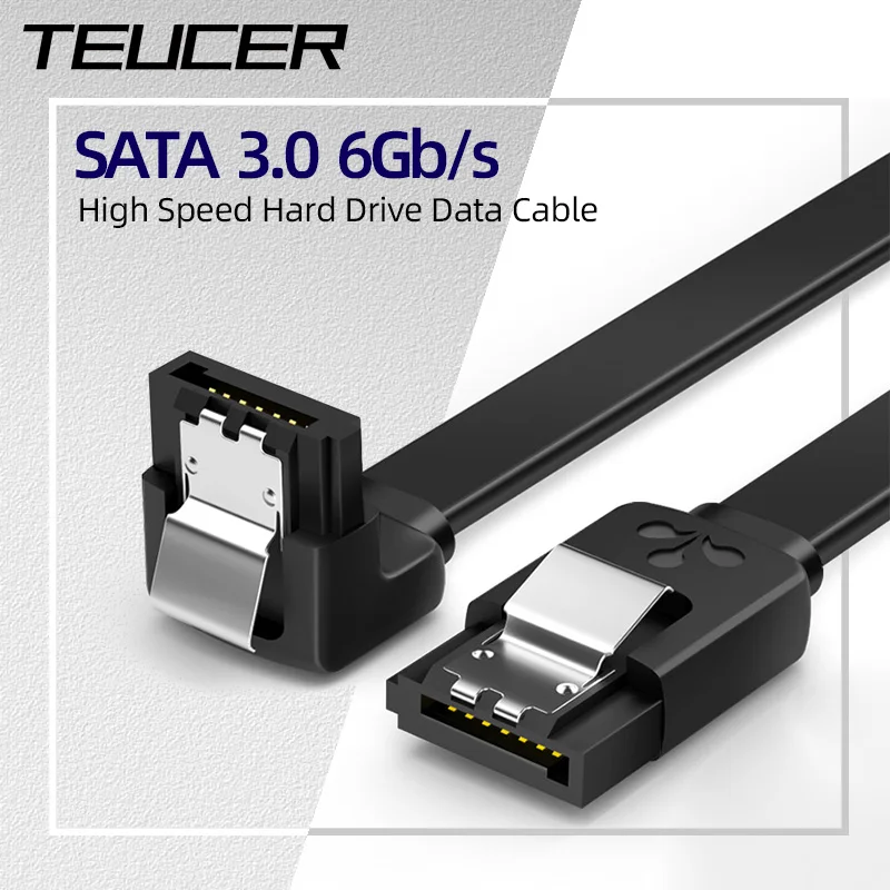 SATA 3.0 Data Cable Connection Converter For Hard Disk Drive SSD HDD 6Gb/s High-speed Extension Adapter Signal Transmission Cord