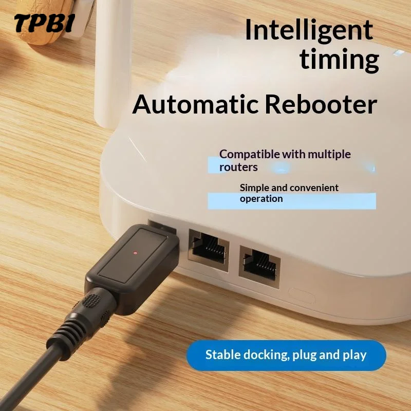 1/3/5Pcs 24H Smart Router Reboot Timer Automatic WiFi Modem Reset Switch Controller For Internet Speed Boost Accessory