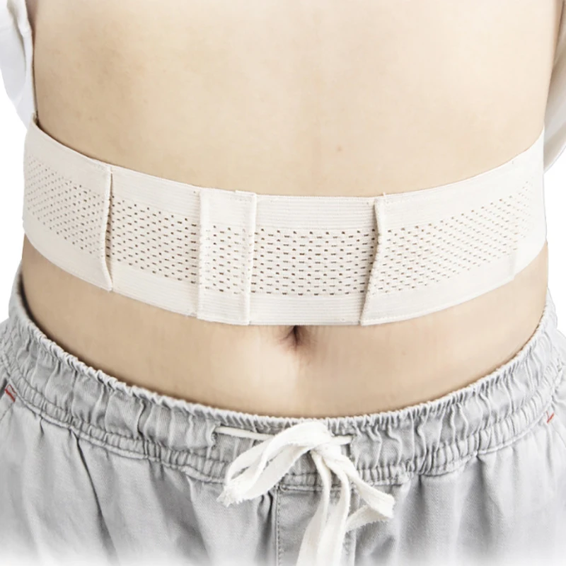 Peritoneal Dialysis Waist Belt Catheter Protector Adjustable Abdominal Belt Catheter Fixation Device Back Support Protector