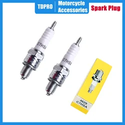 TDPRO C7HSA Candle Spark Plugs For 125-150cc Horizontal Engine Pit Dirt Quad Bike ATV Gokart Motorcycle Moped Scooter Electri