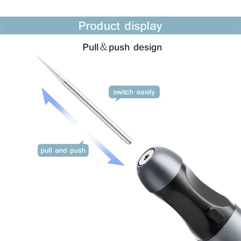 

Classy-Charging Polishing Pen Intelligent Polishing Pen Wireless Face Dot Chip Grinding Drilling Disassembly Tool