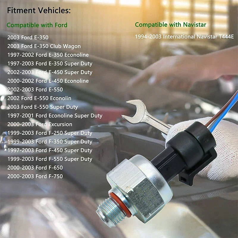 

Alliant Power's AP63418 Injection Control Pressure Sensor for NaviStar T444E Engine, Years 1994-2003