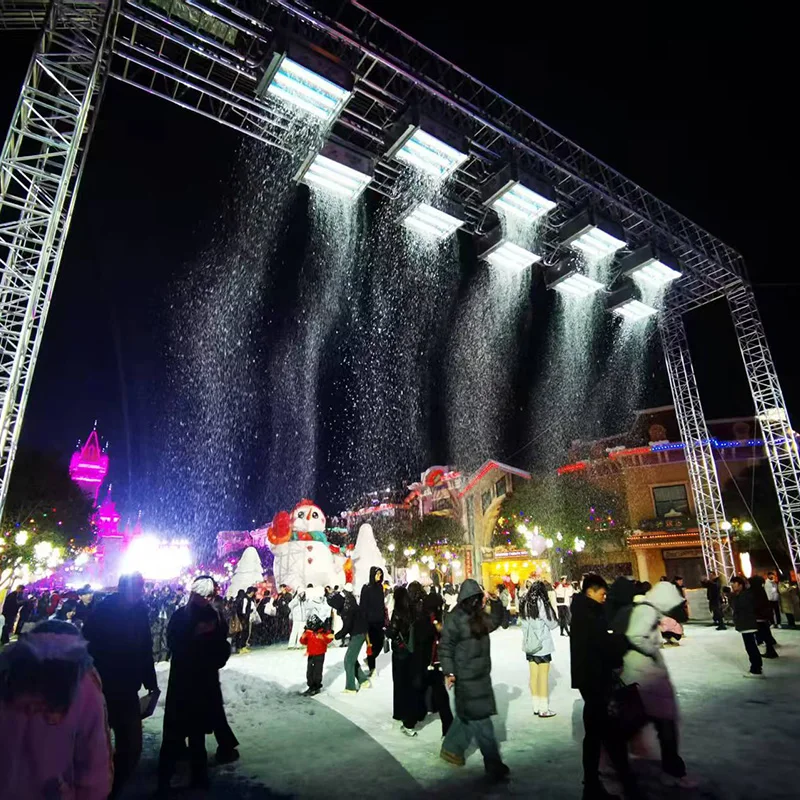 آلة تساقط الثلوج الذكية NP-4000 4000 كجم/يوم آلة صنع الثلوج الذكية للتحكم عن بعد 20 ㎡ منطقة مستقرة هادئة #5