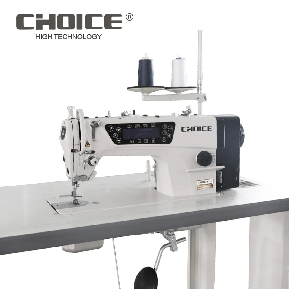 R6 Latest Fashion Computerized Full Function Single Needle Lockstitch Industrial Sewing Machine