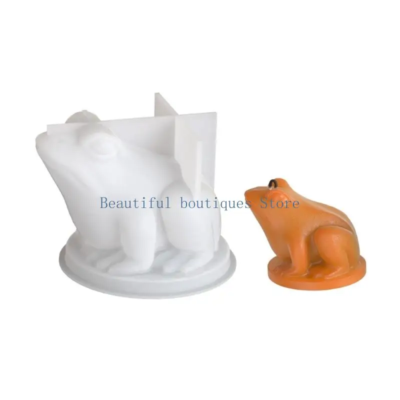 

U4LF Practical Sturdy Silicone Mould Accessory for Frogs Holders Portable for Handmade Gifts and Home Accent