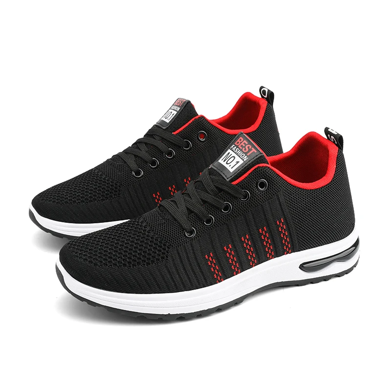 

Spring Men's Casual Shoes with Lace Up Mesh Breathable and Durable Sole Fashionable Sports Shoes 2025 Men's Tennis Running Shoes