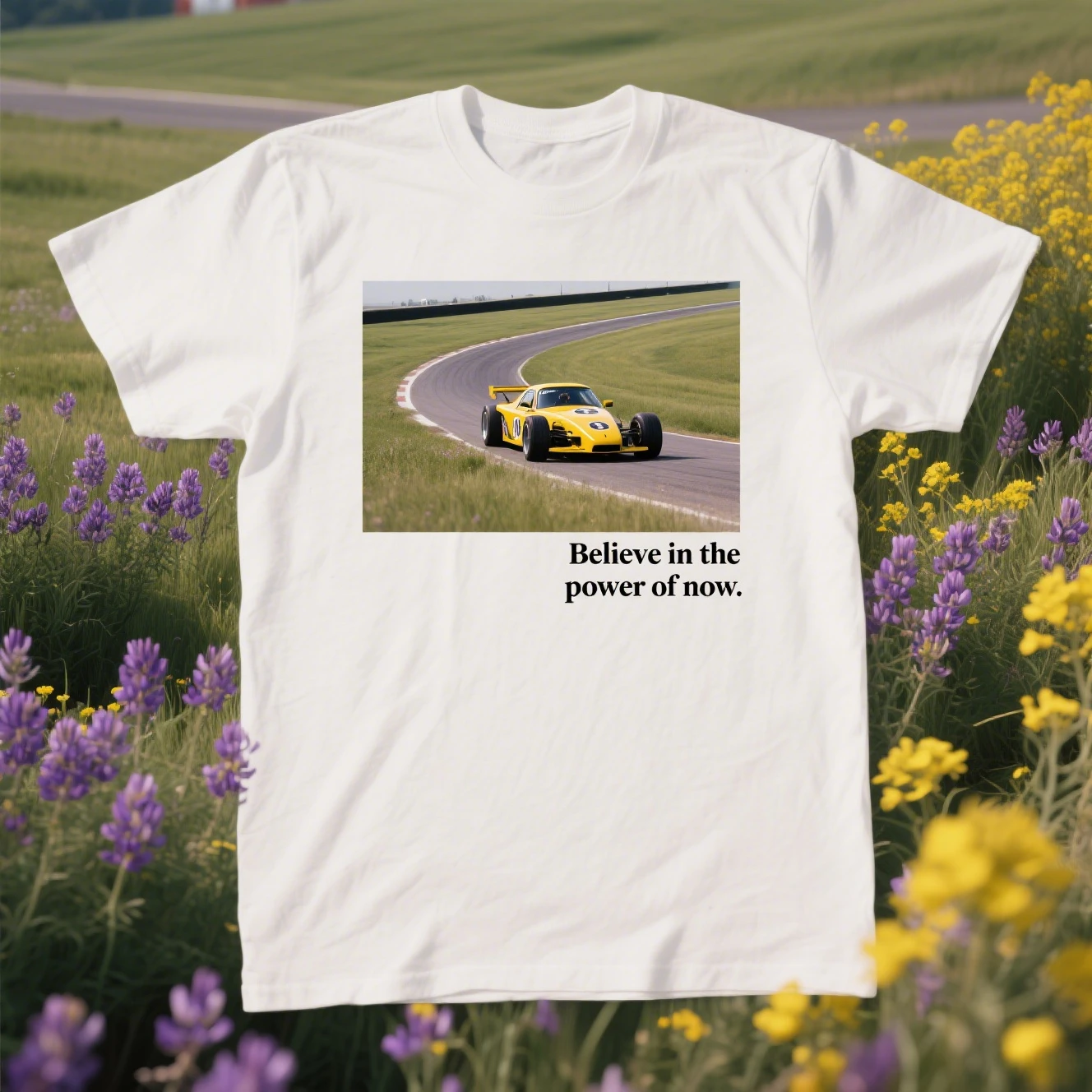 

Летняя элитная брендовая мужская и женская футболка с принтом Track Racing из чистого хлопка с коротким рукавом, уличная модная трендовая одежда