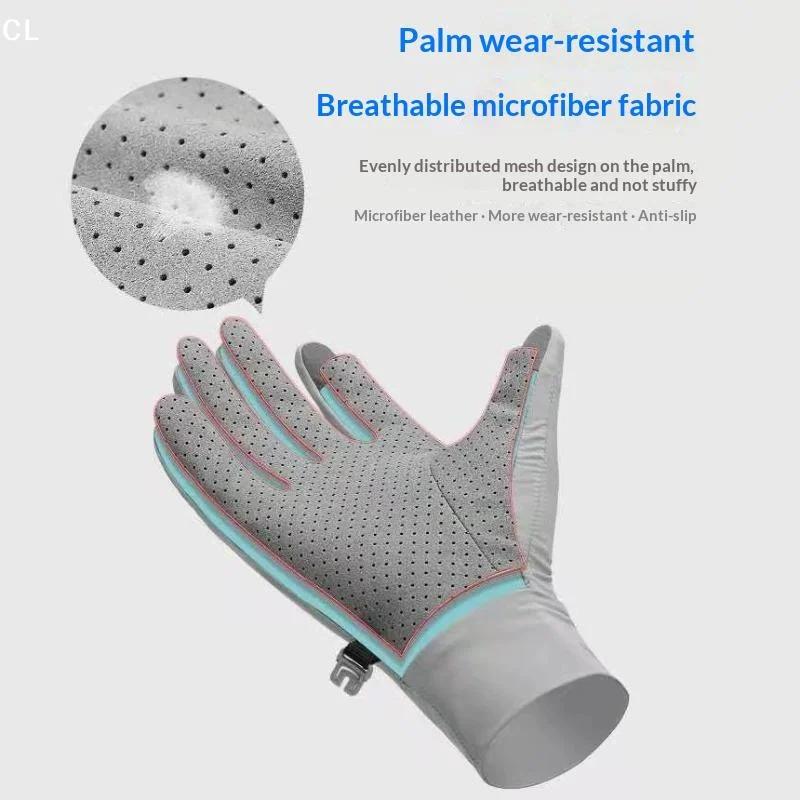 AttireTroveFingerless Gloves For Men Women UV Sun Protection Half Finger Glove For Fishing Paddling Sailing Rowing Sports Glove