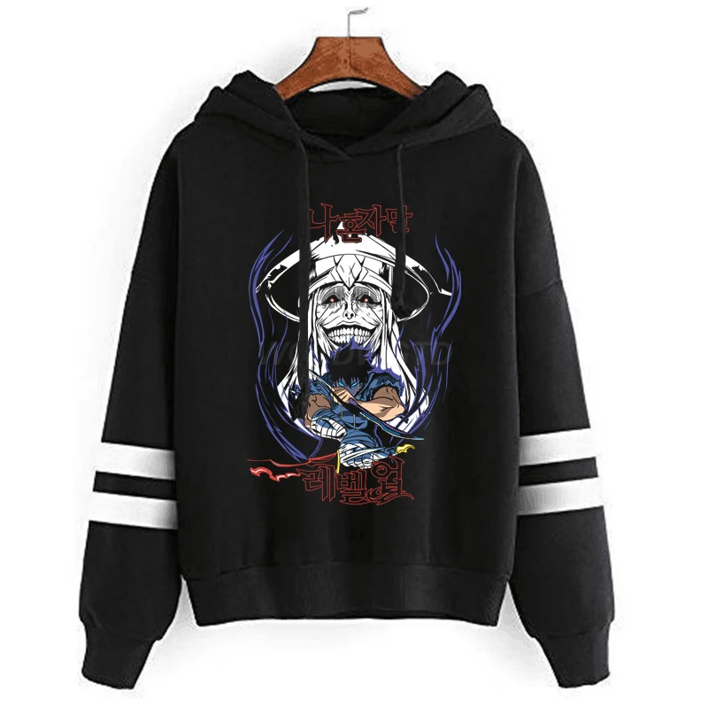 Solo Leveling Anime Hooded Shirt Men Women Sung Jinwoo Harajuku Fashion Streetwear Hoodie Anime Fan Gift Trendy Sweatshirt 2025