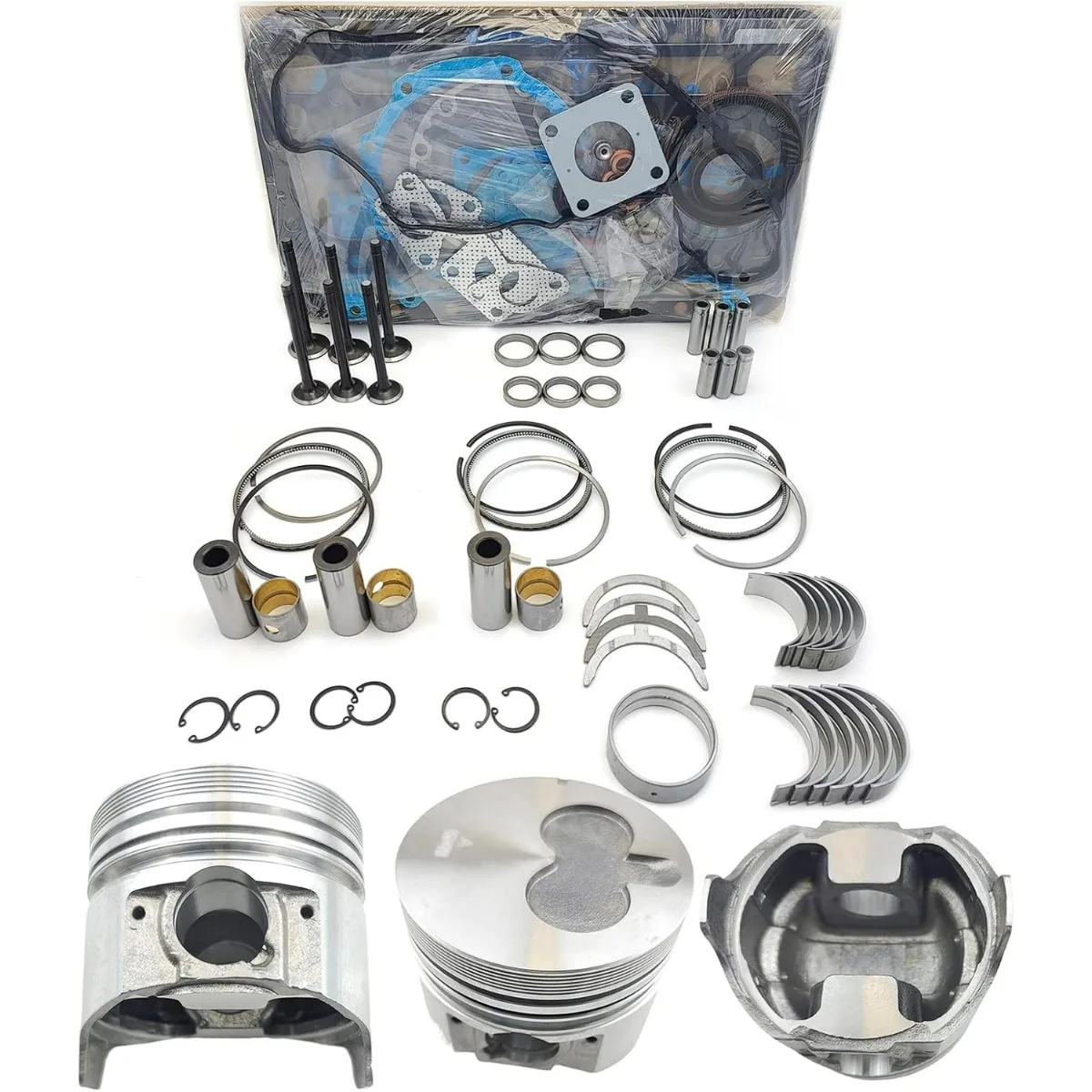 

3LB1 Engine Overhaul Rebuild Kit (No cylinder liner) For Isuzu Engine Daewoo Solar 03 Excavator (No cylinder liner) For Sumitomo