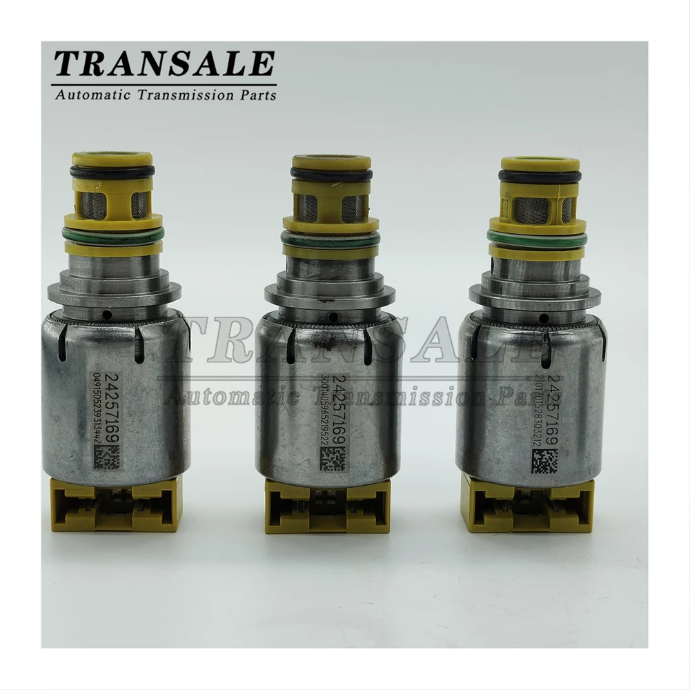 

Brand New Color Coded Solenoid Valve 7 Kit For 6T30 6T40 6T45 6T50E Chevrolet Buick Automatic Transmission