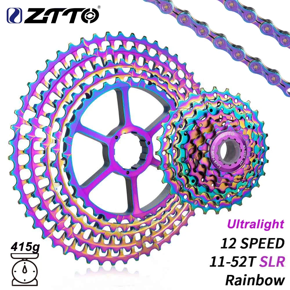 Ztto超軽量マウンテンバイクカセット,12スピード,11-52t,slabide,12 s