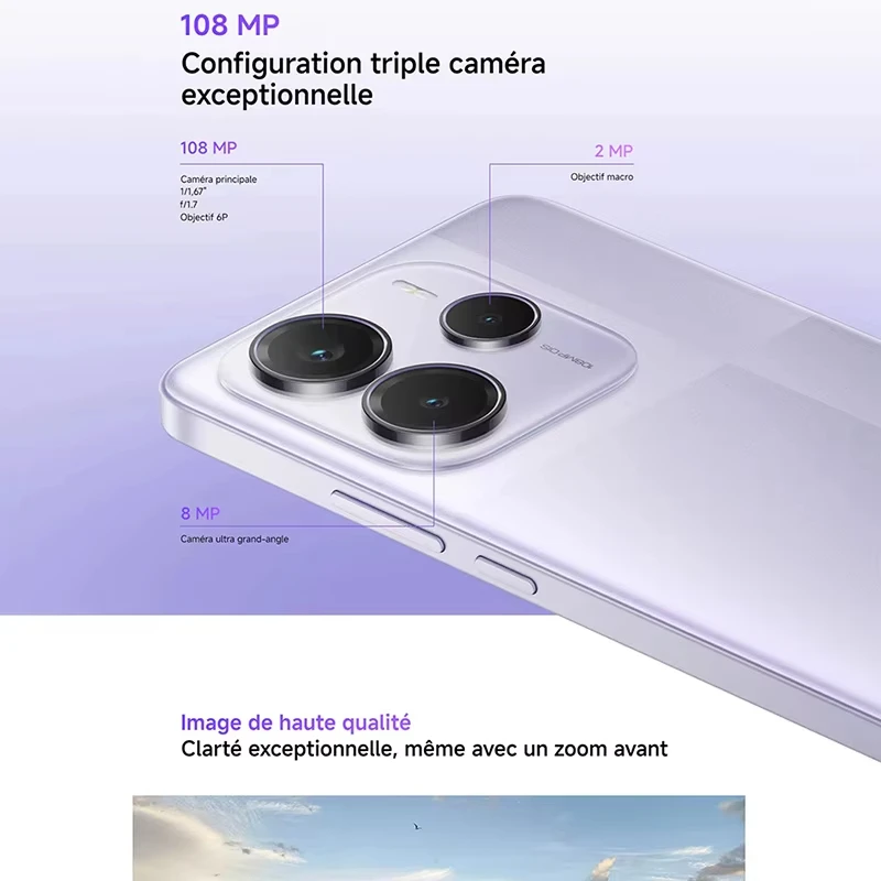 هاتف ذكي Redmi Note 14 5G الإصدار العالمي NFC MediaTek Dimensity 7025-Ultra 108MP كاميرا 5110mAh بطارية 120 هرتز #3