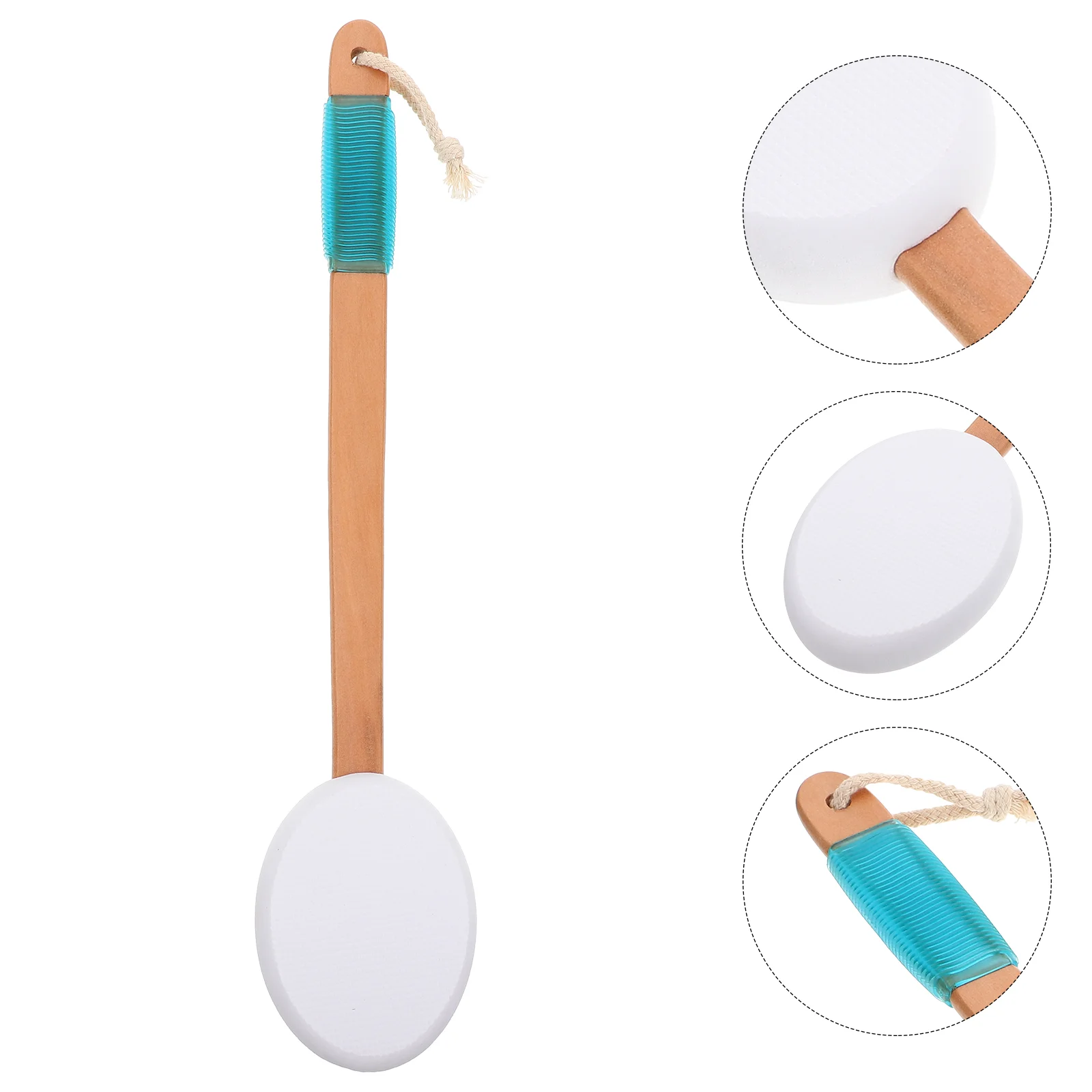 

Shower Body Brush Body Scrubber Long Handle Body Brush Multi-Function Sunscreen Applicator Long Handle Body Cleaner Shower Brush