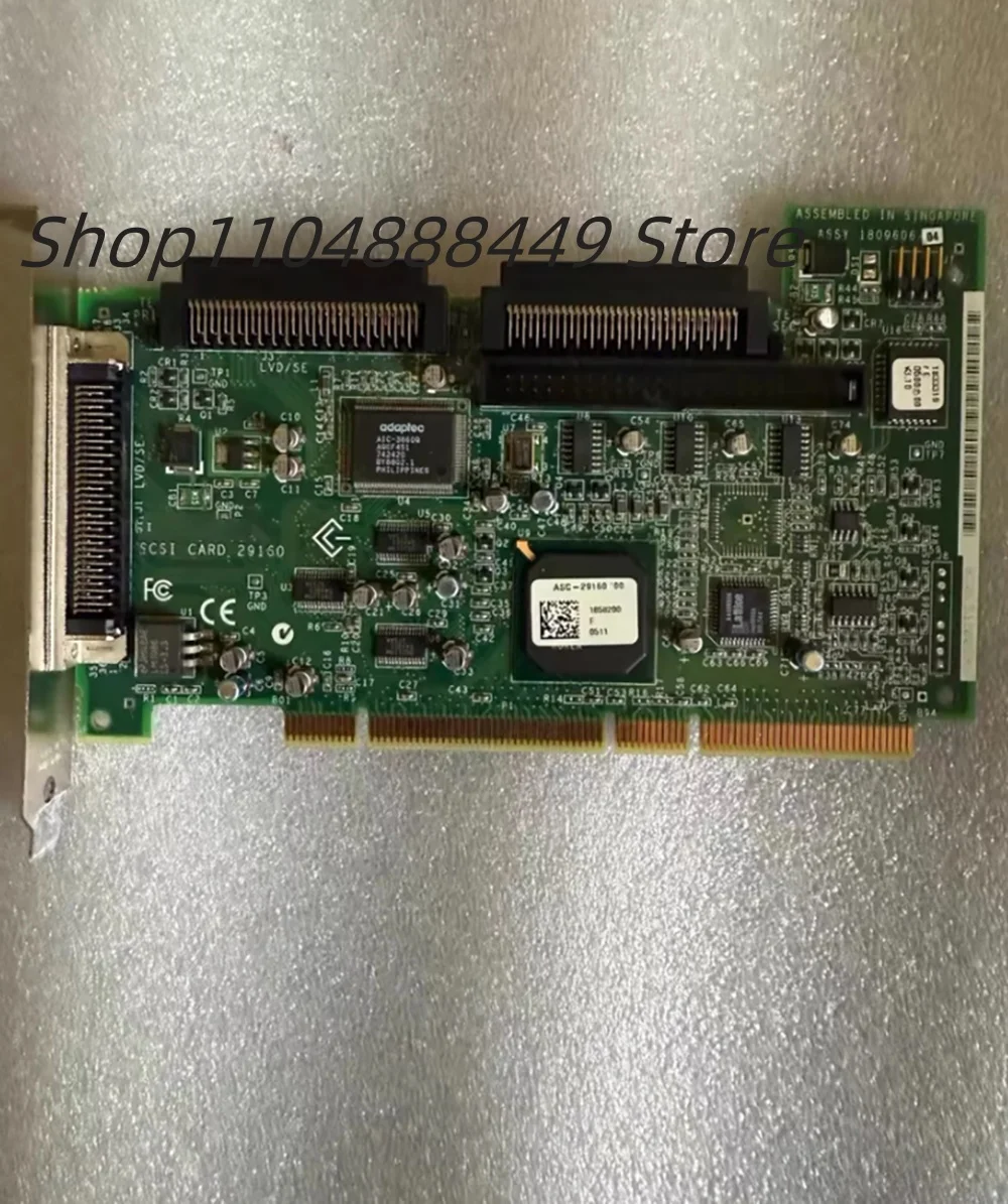 29160N ASC-29160 160M Dual channel PCI SCSI card