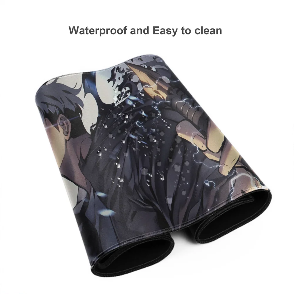 Sung Jinwoo Mousepad Mouse Pad Extended Gaming Keyboard Mats Large 90x40cm XXL Gamer Mousepad