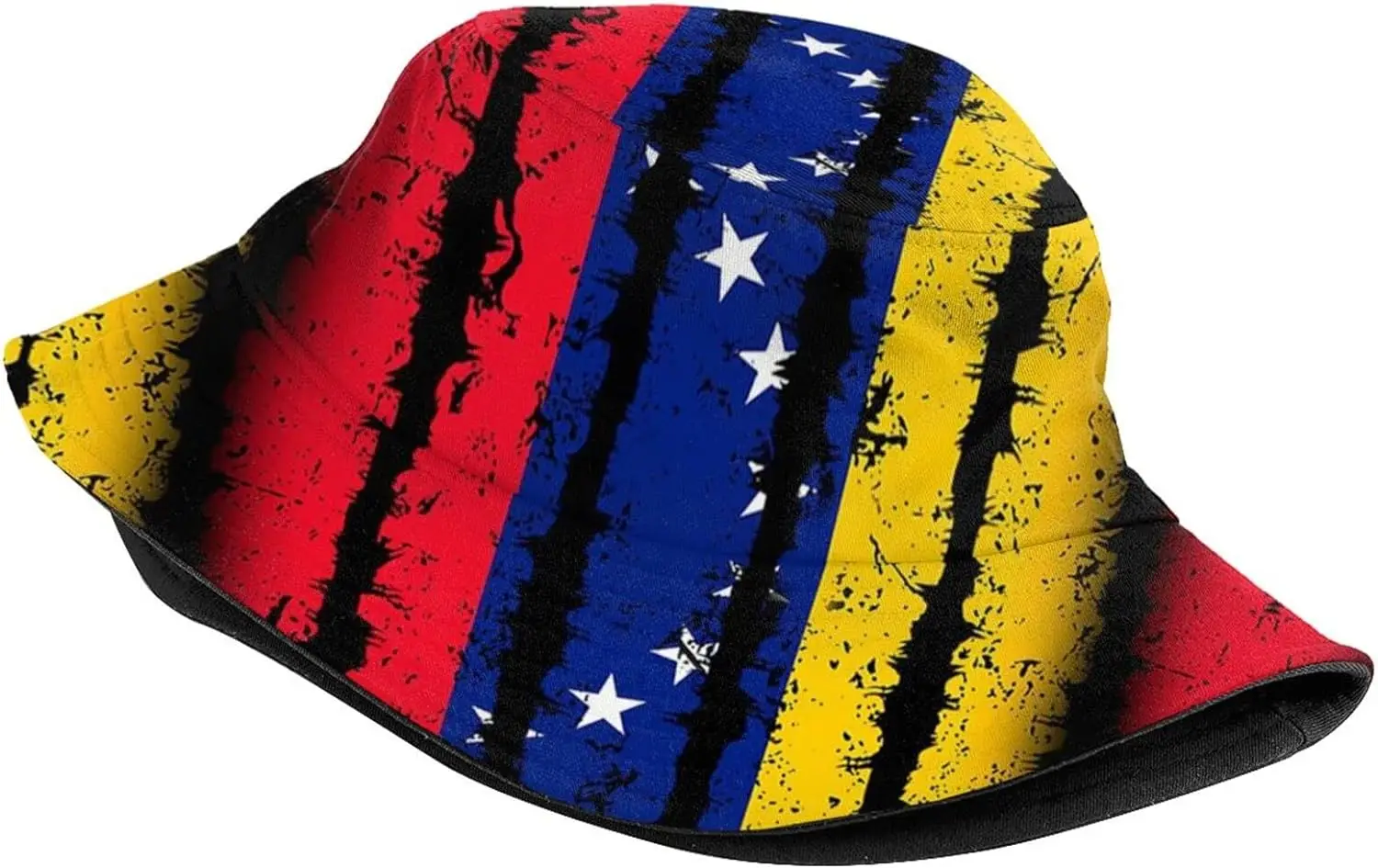 Cute Venezuela Flag Bucket Hat Funny Summer Unisex Venezuelan Print Bucket Hat for Women Men