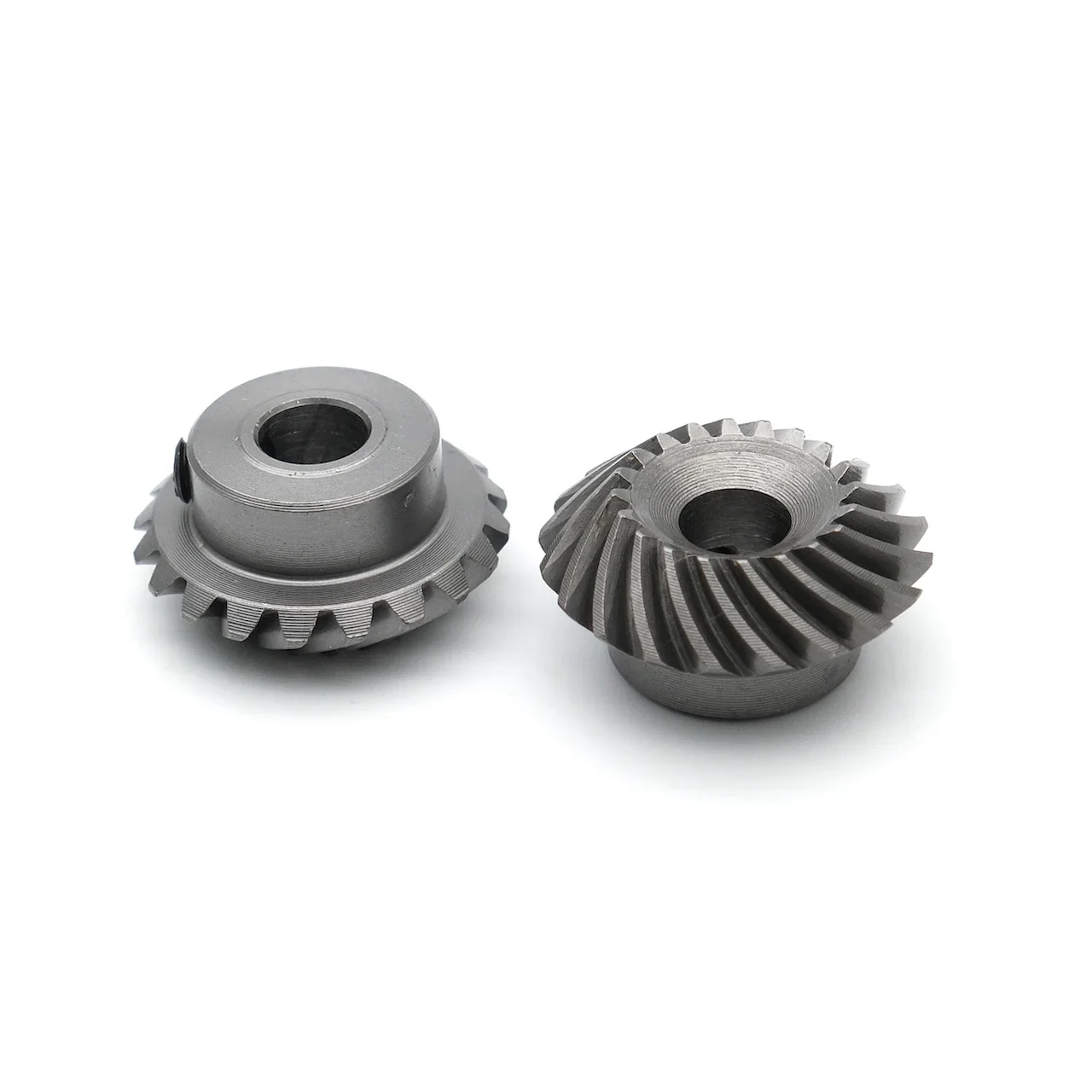 1:1 Spiral Helical Bevel Gear 1M 20T 6/8/10mm Car Model Differential DIY Steel Gear 90 Degree Installation