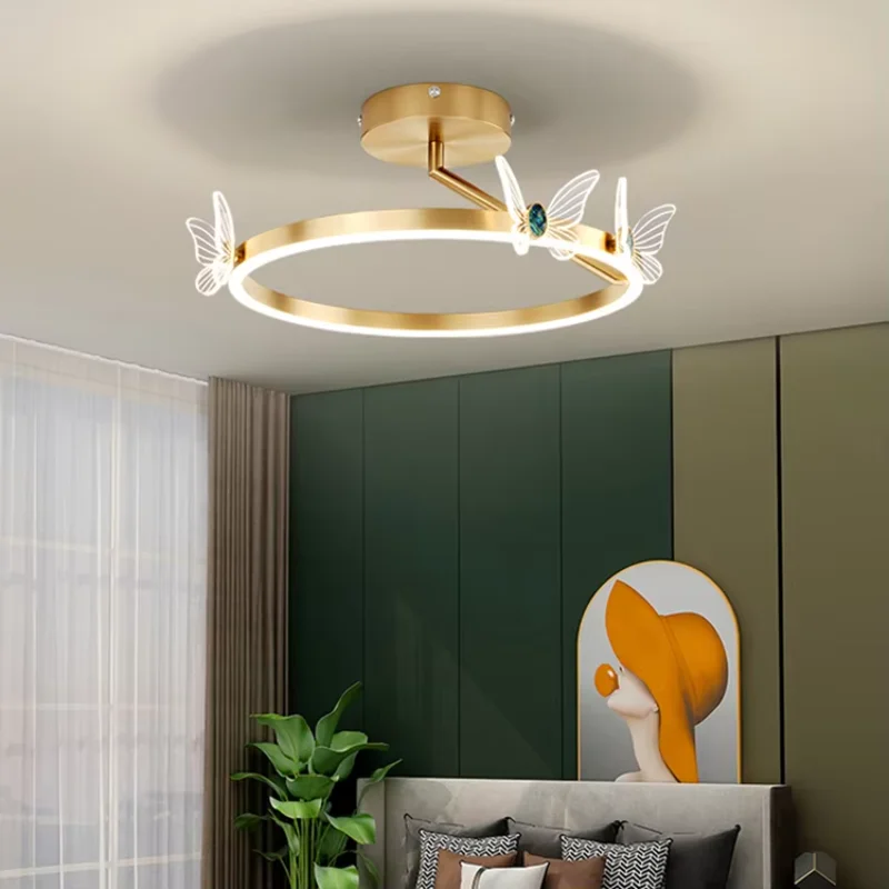 Modern led ceiling bedroom living room lighting Nordic simple Led ceiling light