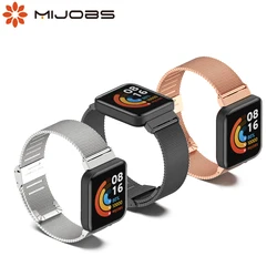 Strap for Xiaomi Redmi Watch 2 Lite Band Mi Watch Lite Bracelet Metal Wristbands for Poco Watch Strap For Redmi Watch 3