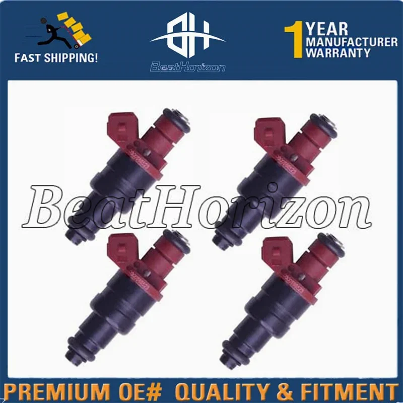 4 Pieces OE A0000788523 Fuel Injector For Mercedes-Benz 300SE C220 C230 C280 E32 3.2L Chevrolet Cobalt 2.0L