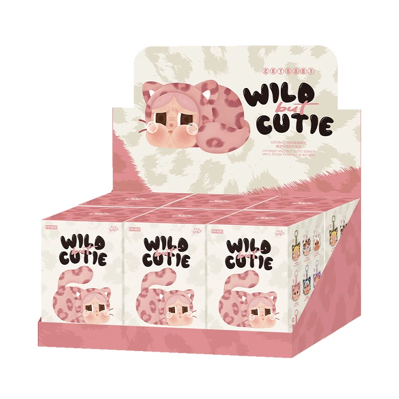 POP MART CRYBABY Wild but Cutie Series - Vinyl Plush Pendant Blind