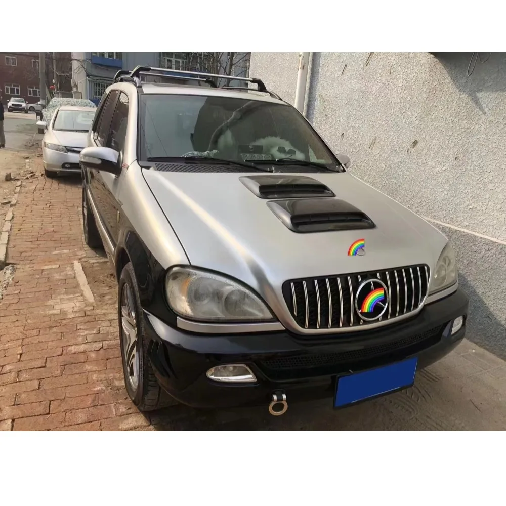 For W163 ML350 ML500 ML400 ML320 1998-2004 Mercedes Benz ML-Class  Style Front Bumper Bar Grille Replacement Accessory