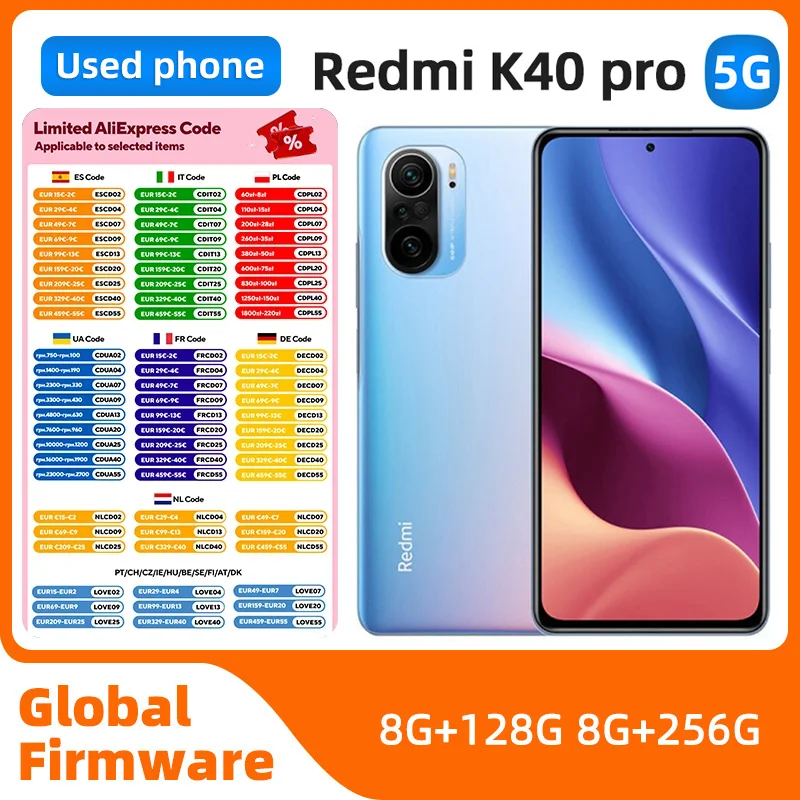 Redmi K40 Pro (k40.2) – تقييم شامل لجهاز هاتف ذكي بمواصفات قوية بسعر مناسب على AliExpress