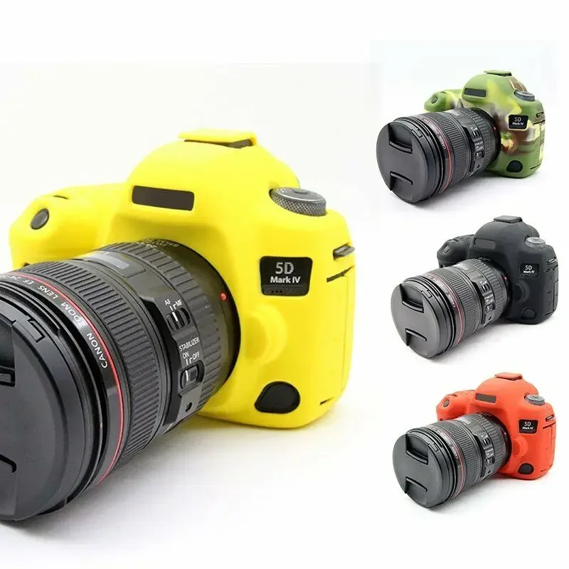 Schöne weiche Silikonkautschuk-Kamera-Schutzhülle für Canon 5DIV 5DMarkIV